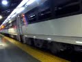 NJ Transit F40PH-2CAT #4125 Leaving Hoboken