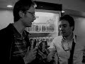 Stephen Merchant meets Jimmy Fallon backstage at the Ball