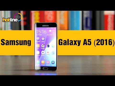 Обзор Samsung Galaxy A5 2016 SM-A510F (pink gold)