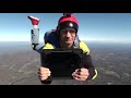 g-form.com --To demonstrate its RPT energy absorbing technology used in the company's line of athletic and electronic protective gear, G-Form goes skydiving with both the Extreme Edge™ and the Extreme Portfolio™ iPad cases and drops both iPads from above 1300 feet AGL after playing movies in free fall. Neither iPad sustains any damage with the movies still playing after ground impact. G-Form's RPT technology was originally developed to protect athletes from impacts, but is now also incorporated into their line of electronic device protection for tablets, laptop computers and other devices.