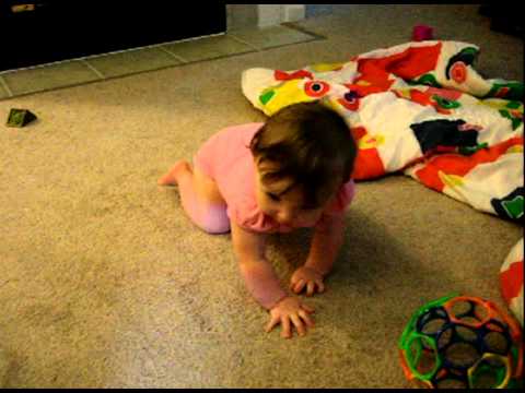 how to help baby crawl