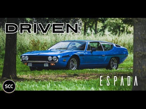 (HD) SCC: Lamborghini Espada 1972 – Test drive in top gear – Probefahrt – GoPro