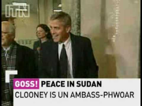 BRITNEY SPEARS LATEST - GEORGE CLOONEY WANTS PEACE IN SUDAN