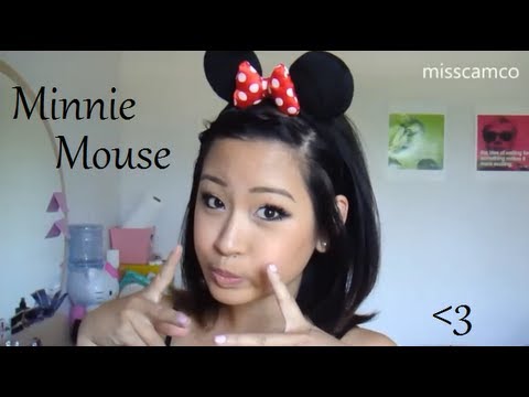 Minnie Mouse Halloween Makeup Hair Costume