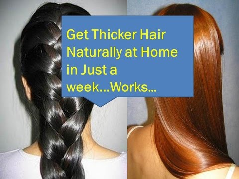 how to get thicker hair