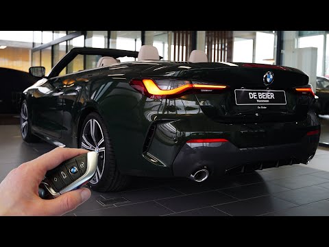 2021 BMW 4 Series Convertible 430i (258hp) - Sound & Visual Review!