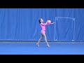 Click here to watch this video BGD Maria Shabalin Level 3 Ball at WHF Rhythmic Championships
