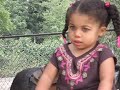 her first pony ride