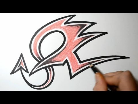 how to draw the letters a-z in graffiti