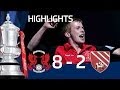 1-2 � 60 secondes de la fin du match, 8-2 au final
