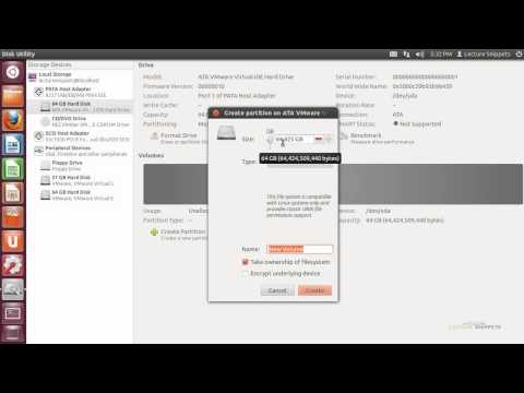 how to grow ubuntu partition