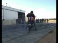 Crashing a BSA motorbike at a Outback Party