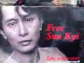 Demostration of burma people from germany in Cologne (K�ln)