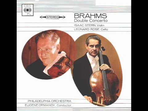 Violoncello - Isaac Stern: violin, Leonard Rose: cello-Philadelphia Orchestra-Eugene Ormandy: conductor.