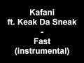 Kafani ft. Keak Da Sneak - Fast (instrumental)
