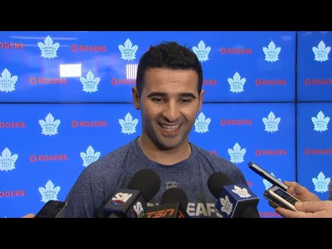 Video: Kadri on ripping Thornton's beard: Thought I was a hockey player, not a barber