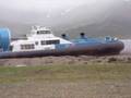 Hovercraft Suna-X departing King Cove