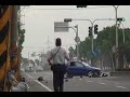 Motorcycle vs Car crash