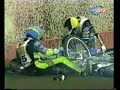 CRASH!!! tony rickardsson speedway grand prix 1999