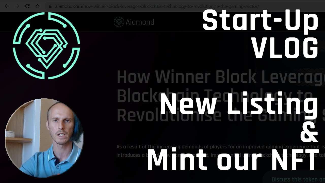 Start-Up VLOG: New Listing & Mint our NFT