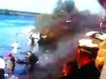 RUSSIA PLANE CRASH: HORROR  LIVE FOOTAGE  WEDS 7 SEPT 2011.