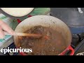 Making Tuscan Beef Stew