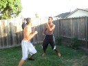 BOXING IN BACKYARD PT 1
