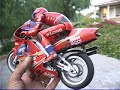Kyosho leaning rider close up Kyosho leaning rider close up