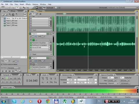 Как сделать акапеллу в adobe audition