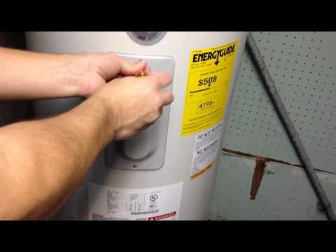 how to troubleshoot a electric hot water heater