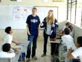 Alex, Nick, and Delaney teaching English to elementary school students in Guayaquil, Ecuador. ... Alex Karcher; Nick Frasco; Delaney Lonsway; maumee valley ecuador salsa 