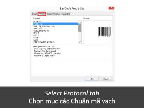 Hướng Dẫn Tạo Mã Vạch từ Cơ Sở Dữ Liệu