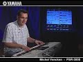 Demostración del teclado Yamaha PSR 3000 por Micheal Voncken