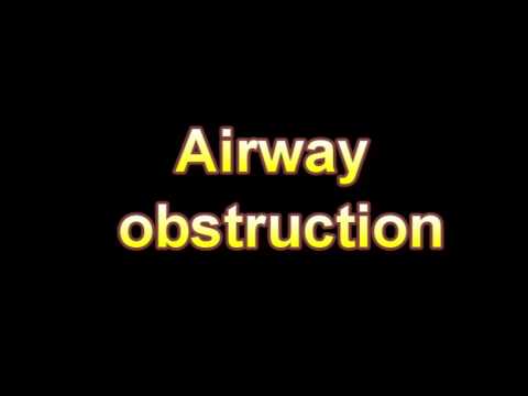 how to treat airway obstruction