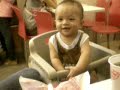 baby's first time to eat at mc'donalds