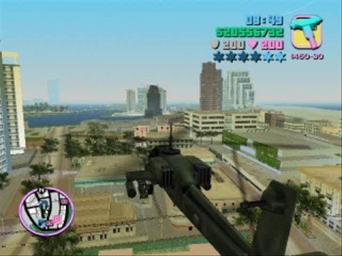 how to drive aeroplane in gta vice city
