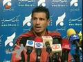 Ali Daei talking after the Match Saipa Perspolis