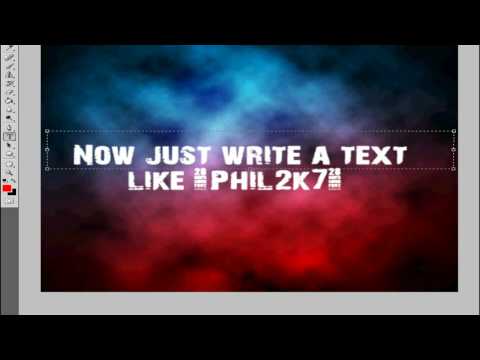 Adobe Photoshop CS4 - Easy Wallpaper / Background Tutorial