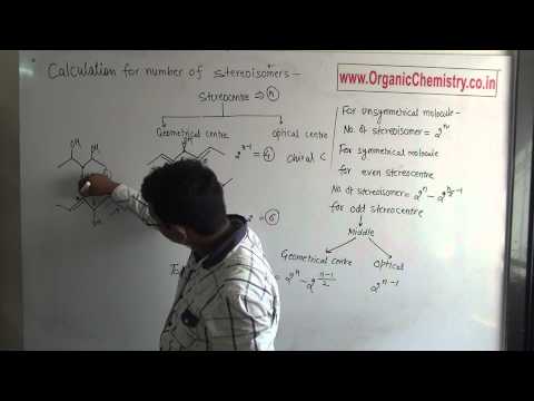 how to determine number of stereoisomers