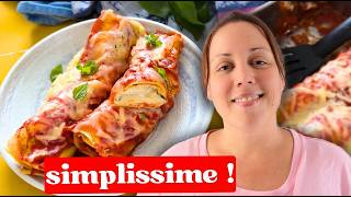 Cannelloni aux 3 Fromages : La recette SIMPLISSIME et ultra fondante ! 🧀
