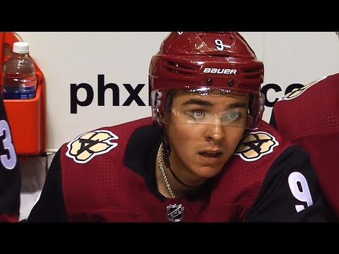Video: Clayton Keller, Coyotes demonstrate exhausting puck control in OT