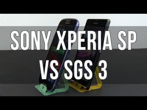 Sony Xperia SP vs Samsung Galaxy S3 full comparison review
