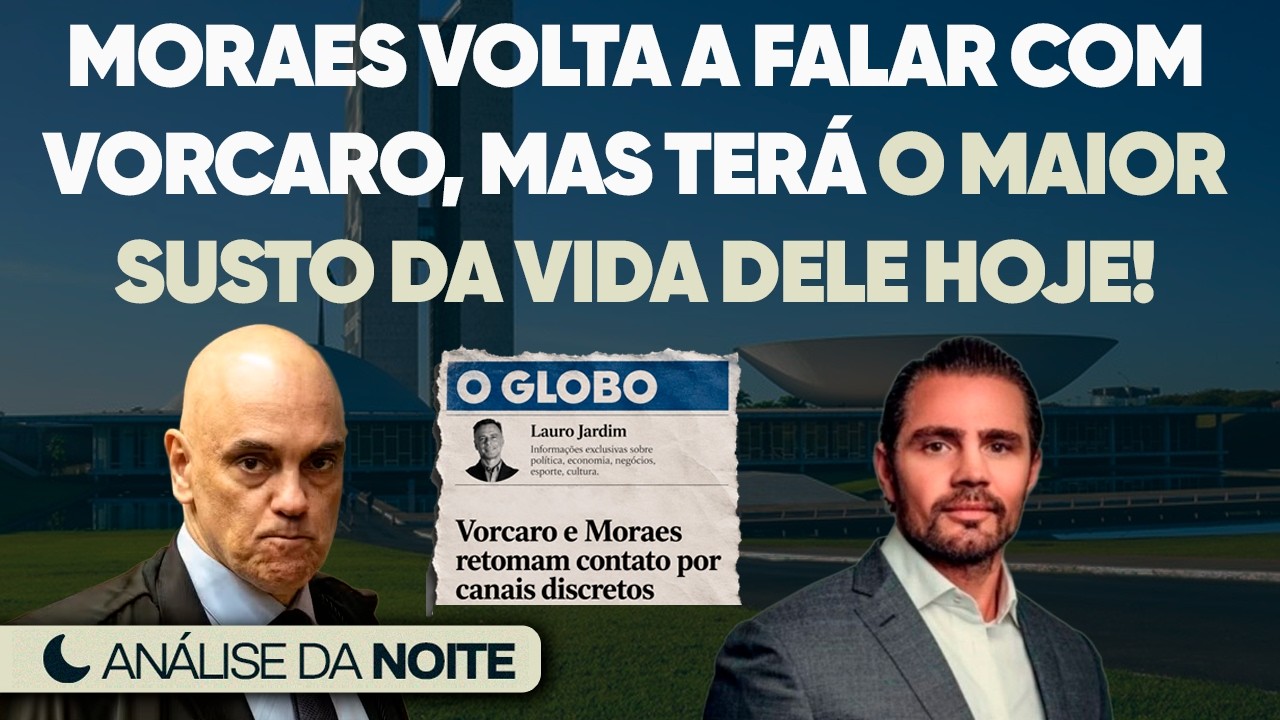 🚨  Moraes Volta a Falar Com Vorcaro Por Canais Discretos!