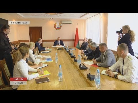 Генеральный прокурор Беларуси Александр Конюк посетил Речицкий район видео