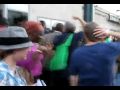 Marion Barry Arrives at Silverdocs, Is Protested
