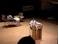 Chuck Palahniuk reading \"Guts\" - incomplete