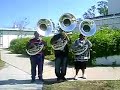 tubas playing another VSU fanfare