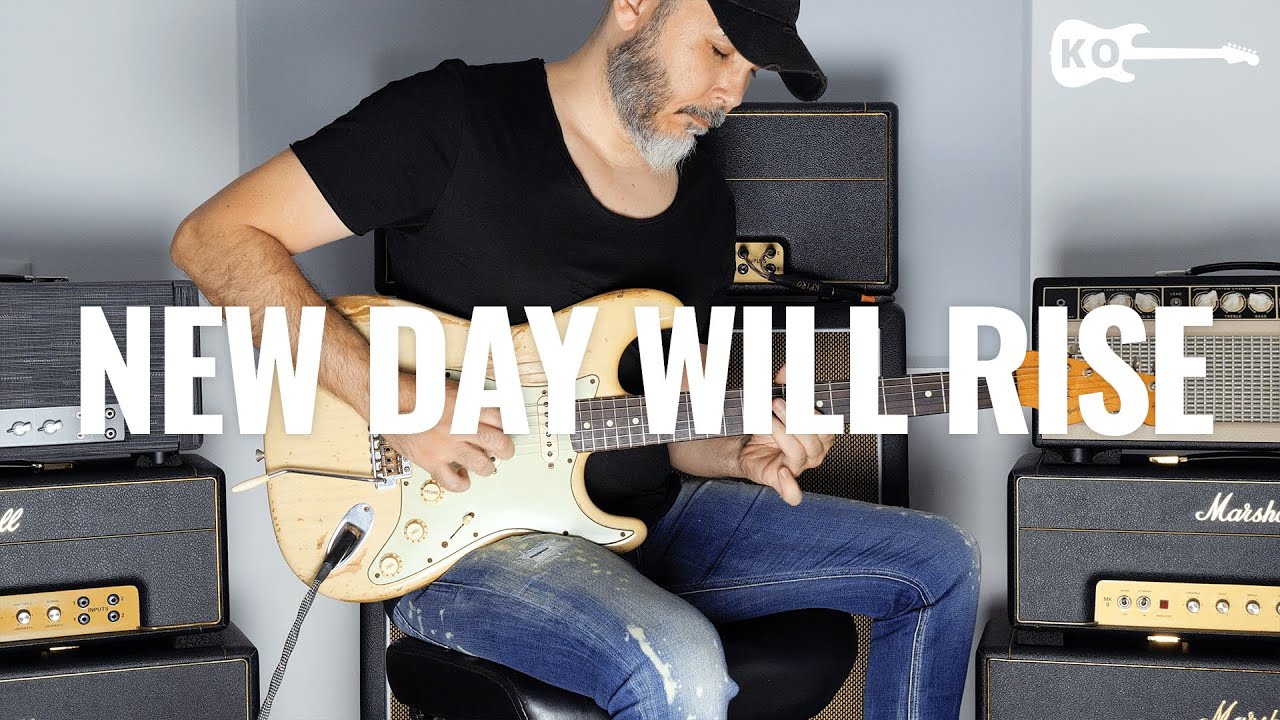 Yuval Raphael – New Day Will Rise – Eurovision 2025 – Electric Guitar Cover by Kfir Ochaion