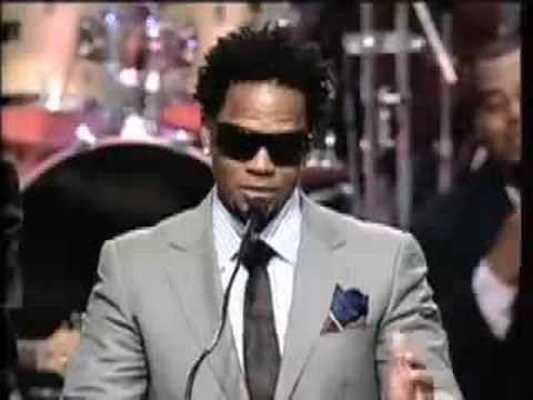 DL Hughley at the funeral of Bernie Mac
