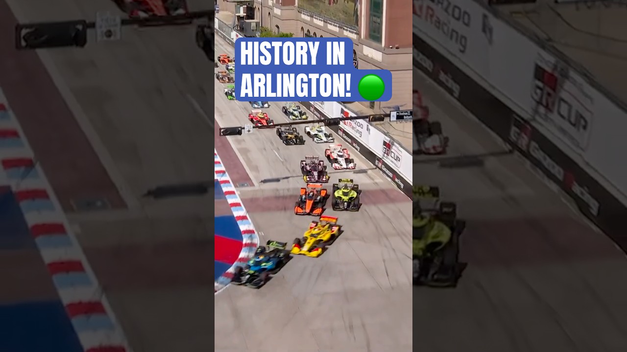 LET'S GO RACING IN TEXAS! 🤠 #indycar #racing #arlingtongp